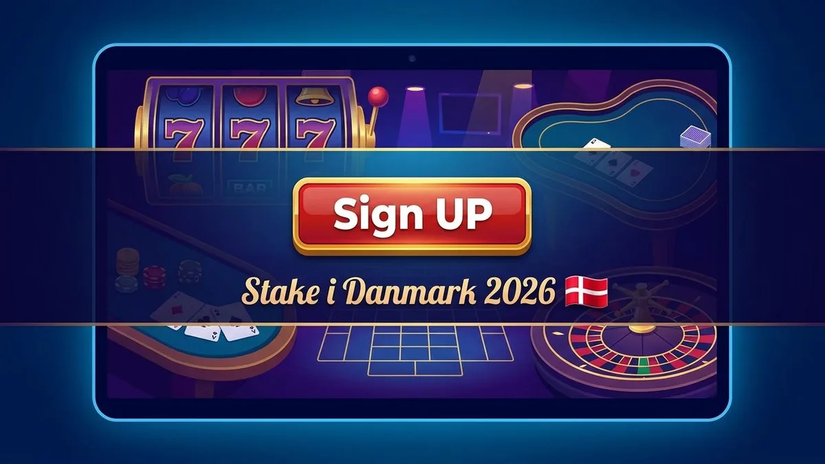 Registrering med bonus hos Stake